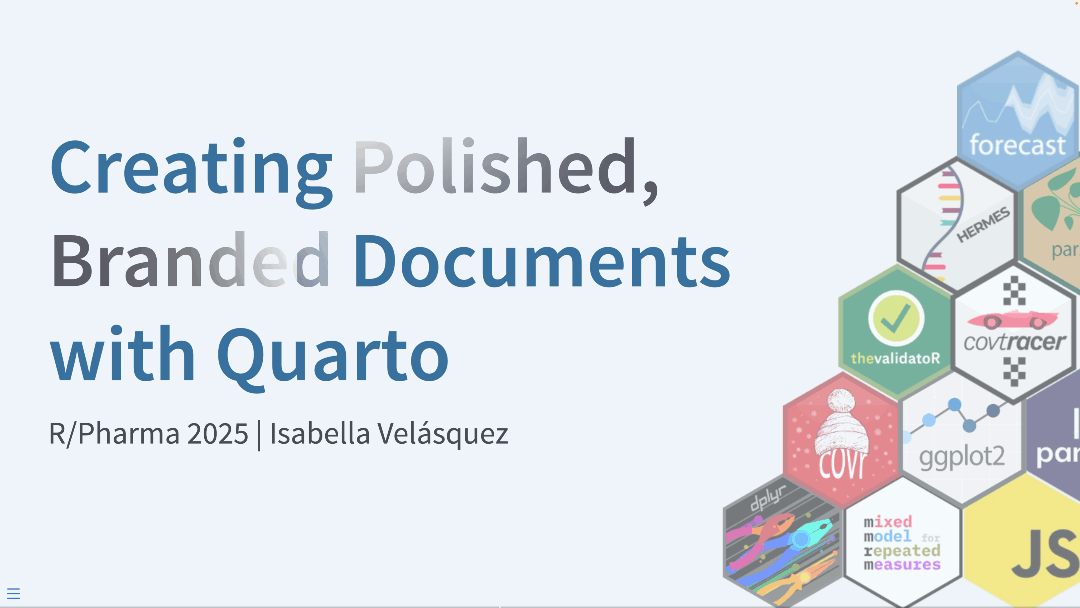Creating Polished, Branded Documents with Quarto – %>% dreams