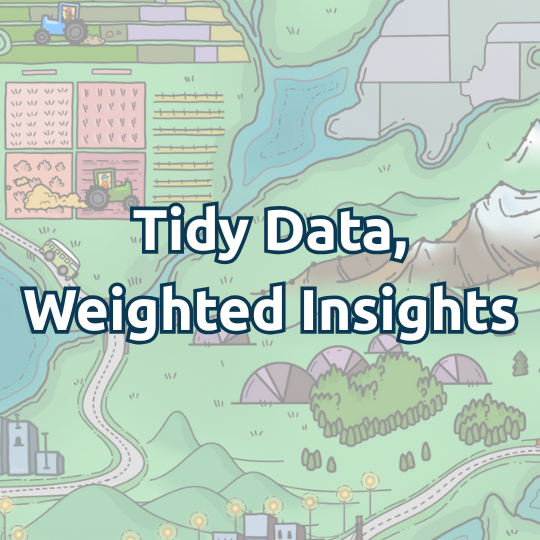 Tidy Data, Weighted Insights: Analyzing Complex Survey Data in R
